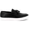 UOMO DESIGN - Mocassino Slip-on Casual Uomo Sobro Chic Serata - Marc, Nero P, 44 EU