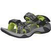 CMP KIDS HAMAL HIKING SANDAL, Sandalo Sportivo Unisex - Bambini e ragazzi, Cemento-Acido, 29 EU