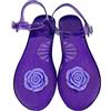 Generic NYSDM - Sandali da donna in PVC trasparente, infradito piatti da donna, estivi, alla moda, antiscivolo, con fibbia e cinturino da spiaggia