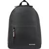 Tommy Hilfiger Zaino Uomo Pique Backpack Bagaglio a Mano, Nero (Black), Taglia unica