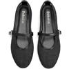 DOBOLIN Ballerine in rete per le donne punta rotonda Mary Jane scarpe sexy a rete alla moda eleganti ballerine 2025