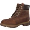 Timberland Heritage 6 Premium Waterproof (Wide Fit) - Stivali Classici Uomo, Marrone (Brown Burnished Full Grain), 43.5 EU