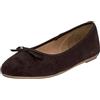 Fitters Footwear That Fits Donne Ballerine Helen Microfibra Ballerine Moderne e semplici con Fiocco (EU,)