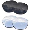 SOODASE per Oakley Latch Occhiali da sole 2 coppie Lenti di ricambio polarizzate