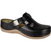 Leon 900 Zoccoli Sabot Pantofole Scarpe Pelle Donna
