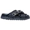 CULT Sandali neri, Nero , 39 EU