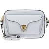 Coccinelle Pelle borsa a tracolla Beat Soft Camera Bag Snow grigio chiaro