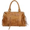 Gave Lux Borsa a Spalla Donna Vera Pelle Scamosciata Stampata