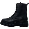 IGI&CO STIVALETTI ANFIBI DONNA INVERNO 4664400 TRONCHETTI SORAYA NERO (37)