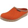 HAFLINGER Pantofole Unisex Adulto Grizzly Franzl 711001, Numero:38 EU, Colore:Arancione