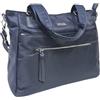 COVERI COLLECTION Borsa Donna in Nylon Impermeabile, Due manici, Dimensioni 38x17x31 cm, con Tracolla Regolabile Rimovibile, Multicolore Art. 5056-4 (BLU)
