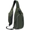 Waterfly Zaino Monospalla Uomo Donna: Borsa a Tracolla Sling Ultraleggera, Tracolla Regolabile, Design Compatto e Stiloso Per Escursionismo, Viaggi e Uso Quotidiano