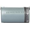 MARC ELLIS New York Borsa a spalla da donna Rubber 100% Rubber 24x13x13 cm Grigio e Argento