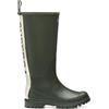SUPERGA - Stivali, Uomo Donna, Verde, Gomma, Casual, 799 Rubber Boots Lettering, Taglia: 36