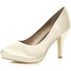 AJVANI Donna Tacco Alto Medio Lavoro Sera Festa Semplice décolleté Scarpe Numero 5 38