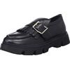 Geox Mocassino D Vilde Donna, Nero, 36 EU