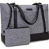 VX VONXURY Borsa Donna Grande Tote Bag Università Borsa Porta pc 15.6 pollici Impermeabile Laptop Borse Lavoro Donna con Piccola Portafoglio Borsa a Tracolla per Scuola Shopper