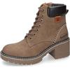 Dockers by Gerli Stivali combattimenti da donna, con imbottitura calda, Tortora 430, 37 EU