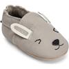 IceUnicorn Scarpine gattonamento neonati maschi femmine scarpine primi passi neonati morbido cuoio pantofole casa neonati scarpine neonati piccoli (coniglio grigio, 6-12 mesi)
