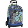 COMIX FLASH - Zaino Scuola Trolley per Bambini e Ragazzi, Maniglia Regolabile, Trolley Staccabile, Spallacci Imbottiti e Regolabili, 2 Scomparti Principali, Tasca Frontale, Chiusure A Zip, 34x52Hx22cm