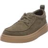 Clarks Polden Moc Mens Olive Suede, 6
