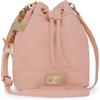 Catwalk Collection Handbags - Borsa a Tracolla con Coulisse in Pelle - Borsa a Secchiello da Donna - Rochelle