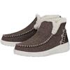 HEYDUDE Hey Dude Denny Wool Faux Shearling Scarpe Urban DonnaMarrone Marrone