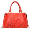 Gave Lux Borsa a Spalla Donna Vera Pelle Scamosciata Stampata