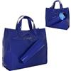 Camomilla Milano Borsa a Mano Donna, PVC, Collezione Rainy Bag, Misura M, Colore Blu
