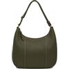 Zerimar Borsa in vera pelle da donna, stile casual, borsa da donna in pelle naturale con diversi scomparti, ideale per l'uso quotidiano