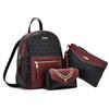 DEERWORD Donna Borse a Zaino Borsa a Zainetto Elegante Tracolla Zaini Firmate Marca Zainetti Antifurto PU pelle 82118 1 pz Nero