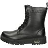 Cult Young Stivaletto Donna T-380D.2, Nero, Sintetico, Altezza Tacco 4 cm, Plateau 2.5 cm (nero, regular, Sistema Taglie Calzature EU, Adulto, Numero, Media, 35)