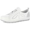 inblu Pantoscarpe Sneakers Donna Slip On con Decori E Elastici Frontali, Plantare in Vera Pelle, dal 35 al 41 Scarpe da ginnasticaDonna