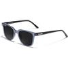 D.Franklin Occhiali da sole - Unisex - Con lenti protettive UV - Modello ultra light sq - Rettangolari - Per uomo e donna - Sunglasses