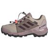adidas Unisex - Bambini e Ragazzi Terrex Gore-Tex Hiking Kids Shoes, Wonder Taupe/Maroon/Magic Mauve, 32 EU