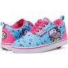 Heelys PRO 20 Minecraft (Little Big Kid/Adult) Wheeled Heel Shoe, Aqua/Pink/Black, 6 US Unisex