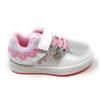 Lelli Kelly Scarpe Bambina con Luci,Bianco Argento,Frangetta Mix LKAL8058 Ciondolo Cuore e Gadget Incluso (Bianco Argento, Sistema Taglie Calzature EU, Bambino Piccolo (2-5 Anni), Numero, Media, 27)