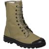 Mil-Tec - Stivali da commando in tela francese, 9 fori, colore: verde oliva