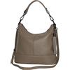 AMBRA Moda AmbraModa GLX09 - Borsa a tracolla da donna in vera pelle