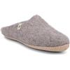 egos Pantofole grigio naturale | Pantofole da donna e uomo con lana naturale al 100%, comode pantofole per l'estate e l'inverno, pantofole in feltro