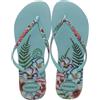 Havaianas 4141852 Donna Infradito, Multicolor (Nero), 41 EU