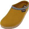 HAFLINGER Pantofole Unisex Adulto Grizzly Franzl 711001, Numero:38 EU, Colore:Giallo