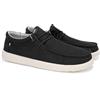 WALK IN PITAS PITAS | WP150 Linen | Mocassini Uomo per L'Estate | Scarpe da Barca Estive | Sportive Uomo | Sneakers Casual | Scarpa da Vela | Calzatura Senza Lacci | Scarpe Walkinpitas | Nero 42