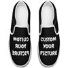 SaluDaby Scarpe Kung Fu Cinesi Personalizzate - Personalizza Le Tue Foto Scarpe Di Tela Senza Lacci Slip-On Unisex Scarpe Di Tela Antiscivolo In Gomma Portatili Modello A Specchio,Custom,40