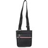 Tommy Hilfiger HILFIGER FLAG Uomo 1985 Mini Crossover Taglia Unica, Nero, One Size