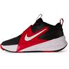 Nike Team Hustle D 12 (PS) Scarpe per Il Tempo Libero per Bambini Black/White/University Red 34