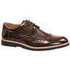 Evoga Scarpe Francesine Uomo Eleganti Class Inglesine Man's Shoes (Marrone, Numeric_41)