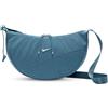 Nike Aura Crescent Crossbody-Tasche (4 L), Borsa a Tracolla Unisex-Adulto, Smokey Blue/Smokey Blue/Argento Opaco, Taglia Unica