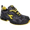 Utility Diadora Diadora Shark Stable Impact Low S3 SRC ESD, Scarpe Unisex Adulto, Black/Gray, 43 EU, Nero/Grigio, 43 EU