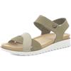 inblu Sandali Donna Con Fascia A Doppio Incrocio E Onde Bicolore, Plantare In Pelle SandaliDonna
